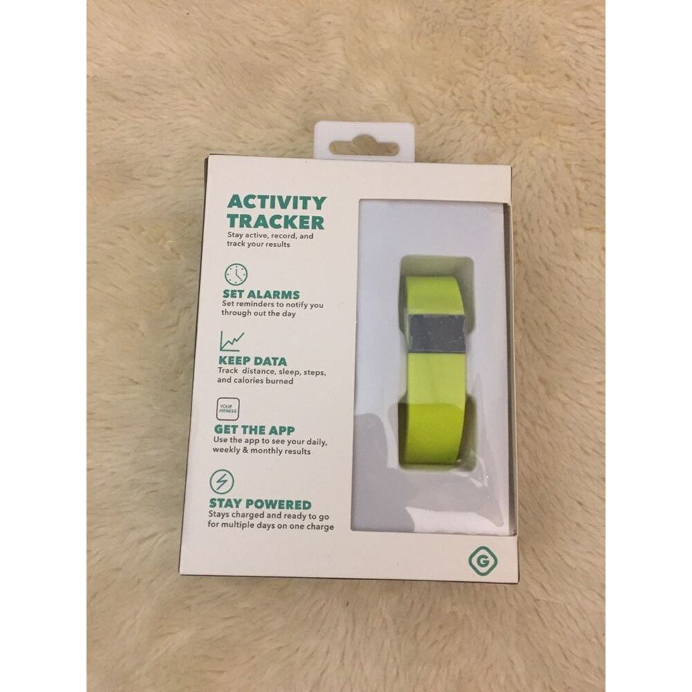 GEMS Activity Tracker-Lime green
